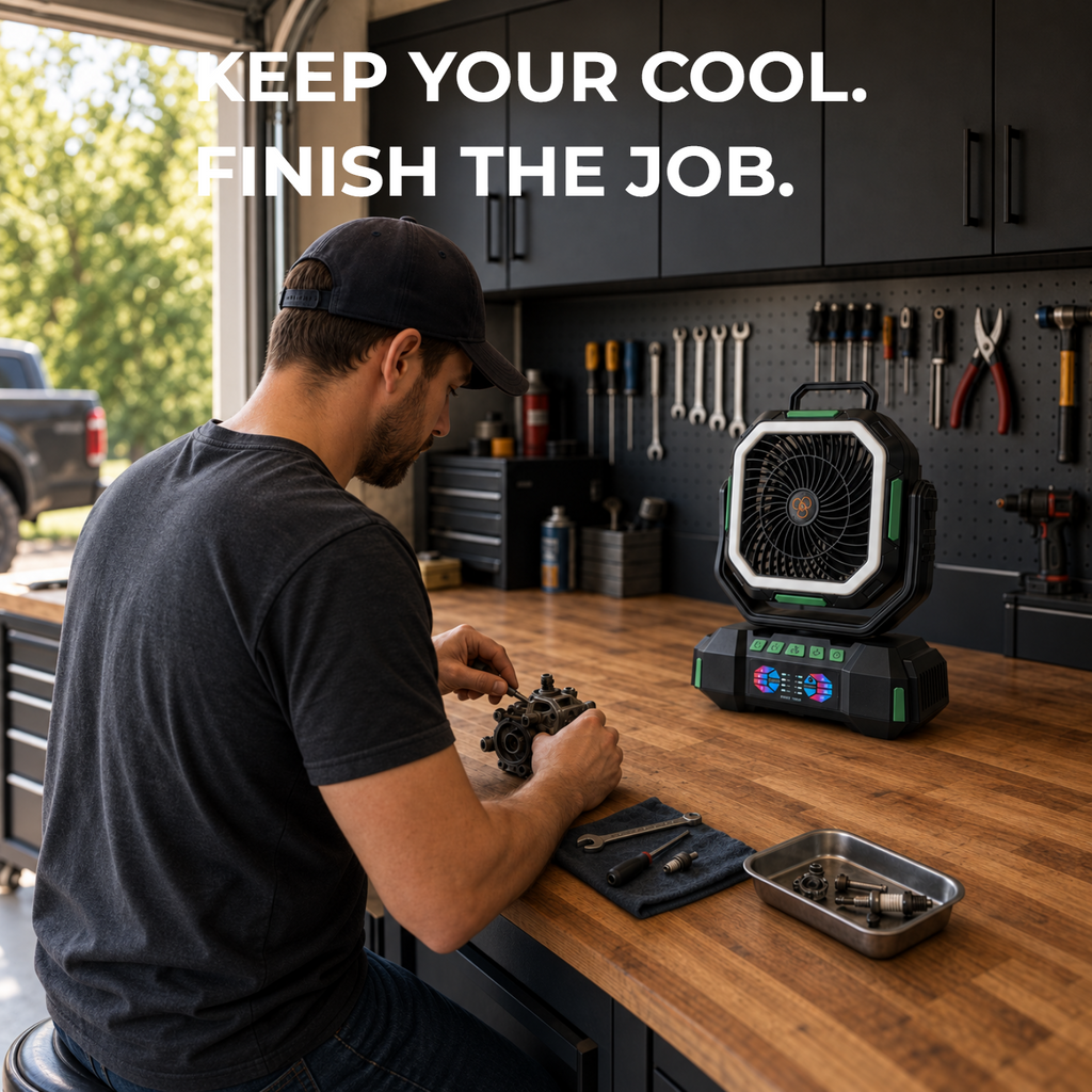 F22 Camping Fan | Outdoor Fan, Lantern & Power Bank