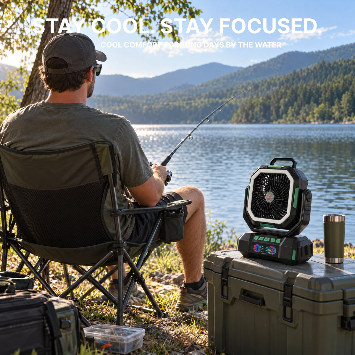F22 Camping Fan | Outdoor Fan, Lantern & Power Bank