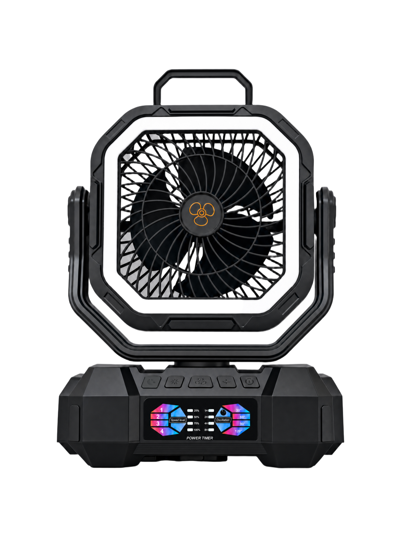 Outdoor Comfort System Portable Camping Fan, Lantern & Power Bank